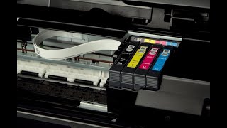 Epson XP4100 Ink Change [upl. by Akirahc242]