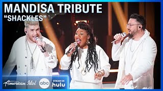 A Tribute To Mandisa by Danny Gokey Melinda Doolittle and Colton Dixon  American Idol 2024 [upl. by Leiser275]