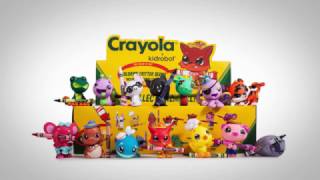 Kidrobot x Crayola Coloring Critters Commercial [upl. by Ajnos]