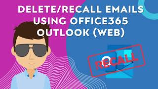 How to recalldelete sent emails in Office365 Outlook Web [upl. by Meeka]