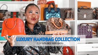 LUXURY HANDBAG COLLECTION 2024  LOUIS VUITTON HERMES CHANEL GUCCI YSL [upl. by Frederick688]