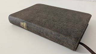 Die Bibel  Pocketbibel Leder mit ReiÃŸverschluÃŸ  Elberfelder CSV [upl. by Ainalem223]