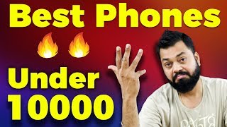 TOP 6 BEST MOBILE PHONES UNDER ₹10000  August 2018 🔥🔥🔥 [upl. by Analeh437]