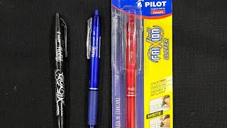 PILOT FRIXION Erasable PEN REVIEW  PILOT PEN REVIEW [upl. by Ecyla]