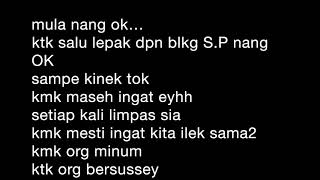 Kmk syg gerek kmk  Knowno lirik [upl. by Aissila]