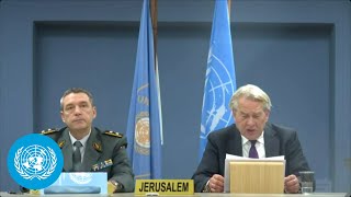 UNSCO on the Middle East amp Palestinian question  Security Council Briefing  United Nations [upl. by Eus]