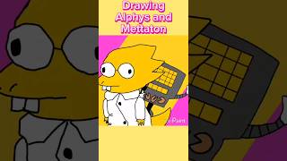 Drawing alphys and mettaton shorts undertale alphys [upl. by Hachmann]