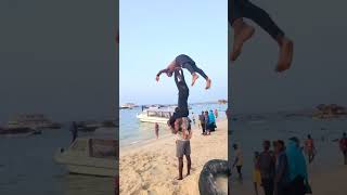 MAROBA beach flipwithzach flip zanzibarbeach musiclyrics zanzibarisland beachsport [upl. by Yreved]