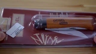 knife Opinel 10 VRN carbon unboxing  розпаковка  розкладний ніж [upl. by Gollin574]