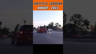 Cars Leaving LOWDOWN Sheffield Car Meet AUGUST 2023 1 lowdown lowdownvw sheffield carmeet car [upl. by Owain]