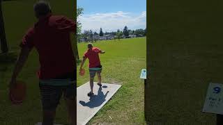 Tee shot frisbee golf [upl. by Uol]