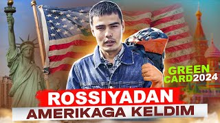 AMERIKAGA KELDIM GREEN CARD 2024 SOHIBI BILAN SUHBAT bugunamerikada amerika greencard2024 [upl. by Yeffej]