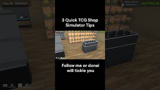 3 Quick TCG Shop Simulator Tips [upl. by Ahseina]