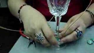 Wire Wrapped Wine Glass [upl. by Gautier471]