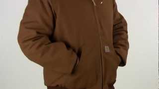 Carhartt Duck Active Jacket J140 [upl. by Arbmahs421]