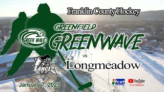 Greenfield Greenwave Hockey vs Longmeadow [upl. by Llezom]