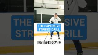 THE EXPLOSIVE STRIDES DRILLS hockeydevelopment icehockey [upl. by Anide]