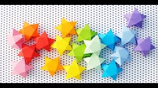 Come creare stelle di carta DIY How to make papers stars [upl. by Ettegroeg429]