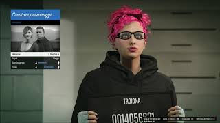 GTA ON LINE 141 CREARE UN BEL PERSONAGGIO DONNA TUTORIAL [upl. by Htabmas]