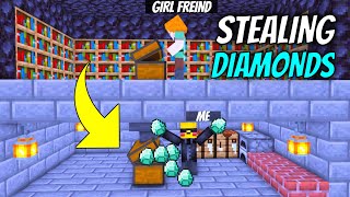 TROLLING AND STEALING DIAMONDS FROM MY GIRL GAMER FRIEND  TROLLING FRIEND [upl. by Adiaj]