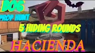 BO6 Prop Hunt5 Hiding Rounds in HACIENDA [upl. by Lanoil]