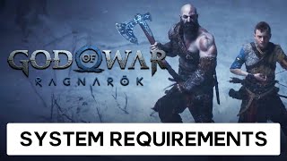 God of War Ragnarok  System Requirements [upl. by Essa]