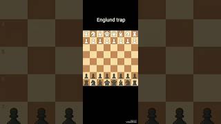 Englund trap 🔥 chesstactics checkmate chess [upl. by Odnalra467]