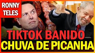 Chuva de PICANHA e TikTok BANIDO dos EUA [upl. by Jerome]