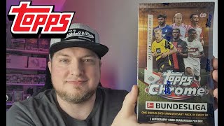 TOPPS CHROME BUNDESLIGA 202324  Schickes Autogramm gezogen [upl. by Sholley]