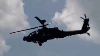 Boeing AH 64D Apache ILA Berlin Air Show 2016 [upl. by Pietrek]