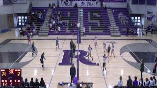 Riverton High School vs West Jordan High School Womens JV Volleyball [upl. by Brant]