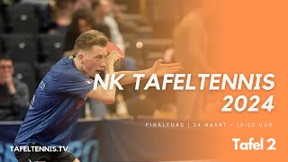 NK Tafeltennis 2024 Finaledag  Tafel 2 [upl. by Epilef923]