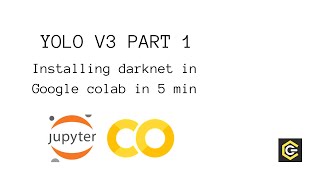 YOLOv3 Tutorial Installing darknet on colab in 5 min [upl. by Fadil]