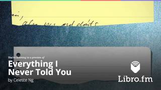 Everything I Never Told You by Celeste Ng audiobook excerpt [upl. by Joan]