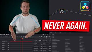 Stop ReTracking Magic Masks in Davinci Resolve [upl. by Annaihr]