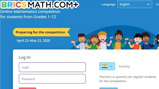 BRICS MATH Online Competition 2020  Registration of Brics 2021 [upl. by Enailil]