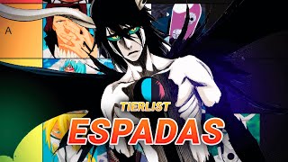 RANKEANDO ESPADAS  Tierlist feat xandãogalv [upl. by Attenyw]