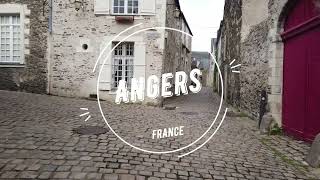 Walking Tour Angers France [upl. by Bridgette]