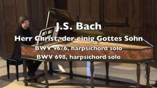 Herr Christ der einig Gottes Sohn JS Bach amp Ensemble Sirocco [upl. by Nathalie59]