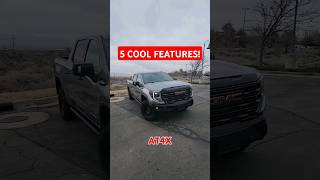 5 COOL FEATURES of the 2024 GMC Sierra 1500 AT4X AEV Edition [upl. by Daisie]