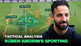 Ruben Amorims Tactics How Hes Making Sporting CP Unstoppable [upl. by Elboa646]