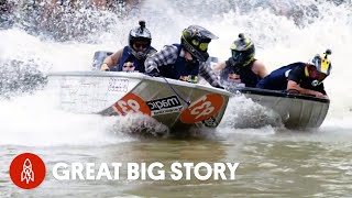 Competing in One of the Craziest Boat Races in the World [upl. by Repsag806]