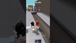 beating toxic teamers in mm2 murder mystery roblox mm2 [upl. by Ramedlaw]