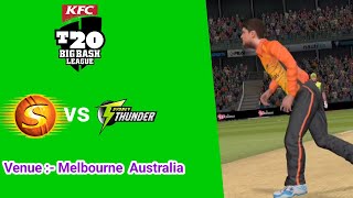 perth scorchers vs sydney thunderWhat an over 😱KFC BBL T20 League Real cricket 2210th Match [upl. by Irb771]