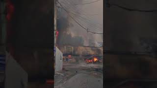 oil Tanker Blast at Canal Road2 [upl. by Kurman]