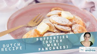 Poffertjes Dutch Mini Pancakes [upl. by Verlie]