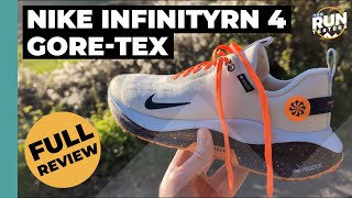 Nike InfinityRN 4 GORETEX Full Review  A heavy workhorse designed to tackle the elements [upl. by Aseeral158]