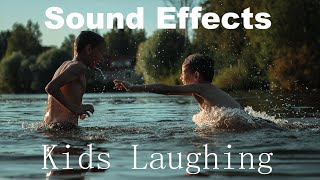 Sound Effects  Kids Laughing [upl. by Parhe594]