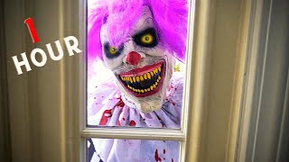 1 Hour of Hugz The Clown  Scary Clown Compilation WeeeClown Around [upl. by Mathe25]