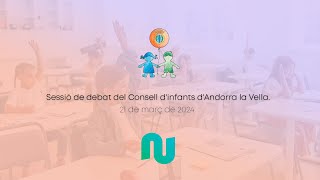 Sessió de debat del Consell dinfants dAndorra la Vella21 de març de 2024 [upl. by Laohcin693]